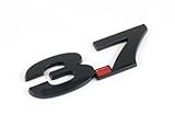 2011-2015 V6 Ford Mustang Black 3.7L Emblem