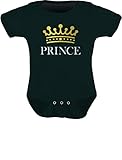 Tstars - Prince Crown Gift for Baby Boy/Baby Brother Infant Baby Bodysuit