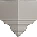 Ekena Millwork MOC03X03BI Outside Corner for Moulding Profiles Less than 3 1/8