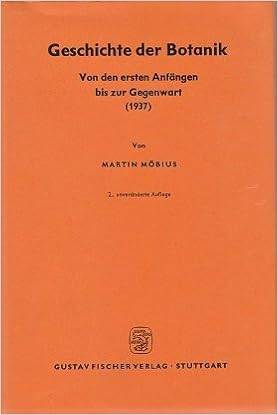 Geschichte Der Botanik. Von Den Ersten Anfängen Bis Zur Gegenwart (1937).:  Möbius, Martin: Amazon.com: Books