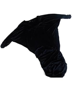 Women's Shirred Stretch Cocktail Dress, Black, XS