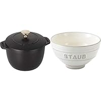 staub ストウブ 「 ラ ココット de GOHAN ブラック シリーズ 」