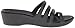 crocs Women's 14706 Rhonda Wedge Pump,Black/Black,8 M US