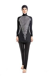 KXCFCYS Modest Swimwear Long Sleeve Swimsuit