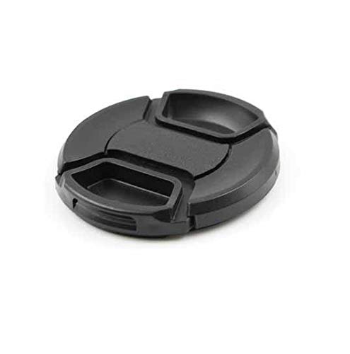 Center Pinch Lens Cap with Strap for AF-S 50mm f/1.8G Lens,AF-S 50mm f/1.4G & 55-300mm f/4.5-5.6G Nikon D7000 D5100 D3100 D3200 D3300 D90 D5200 Camera,ULBTER Snap-on Lens Cap&Lens Cover Keeper-3Pack