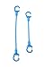 Tyny Tools Medium Key Clip - 2 Pack (Sky Blue)