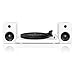 Victrola Modern 3-Speed Bluetooth Turntable with 50 Watt Speakers, White Piano Finishthumb 2