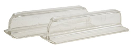 Deep Blue Professional ADB30000 2-Pack Plastic Glass Canopies Handles, Clear