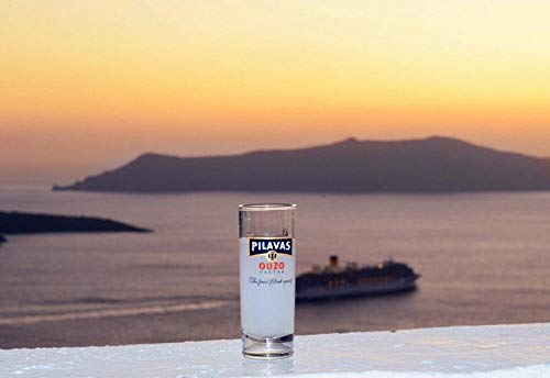 Ouzo Pilavas Nektar 6x 0,7l 38% Vol. | Milder Ouzo aus Patras | + 20ml Jassas Olivenöl – Bild 4