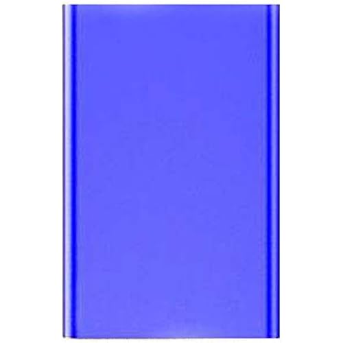 Portable External Hard Drive 1TB 2TB USB 3.0 Type C Compatible with Mac Laptop and PC(2TB Blue)