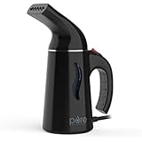 PureSteam Portable Fabric Steamer - Fast-Heating, Handheld Design Perfect for Home and Travel