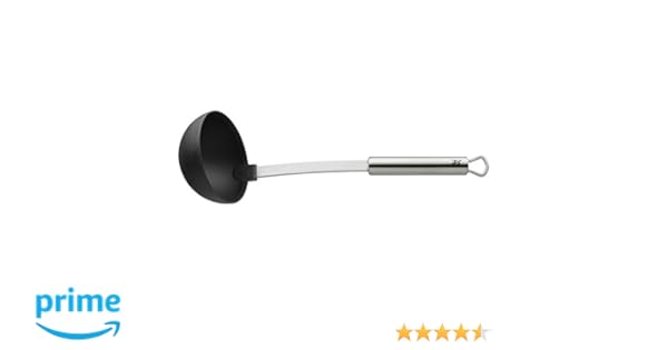 WMF Profi Plus Cazo para sopa, Acero Inoxidable, Negro: Amazon.es ...