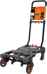 BLACK+DECKER 2-in-1 Sack Truck Trolley 55kg Hand Truck 120kg Platform view 15