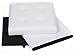 Fresh Home Elements FHE 15” Tufted Folding Storage Ottoman Cube, 15 x 15 x 15, White Vegan Faux Leather, Easy Transformation for Extra Storage, Seating, and Foot Rest, Family, Guests, Decluttering