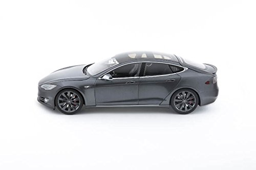 Tesla Diecast 118 Scale Model S P100d Midnight Silver