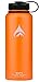 MAPS Vacuum Insulated Wide Mouth Multiple Sizes Colors Stainless Steel HOT COLD Durable Bottle Plus Bonus Cap