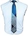 JEMYGINS Peacock Blue Plaid Silk Ties for Men Classic Formal Necktie (1)