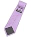 BG Solid Color 100% Silk Tie, Lavender