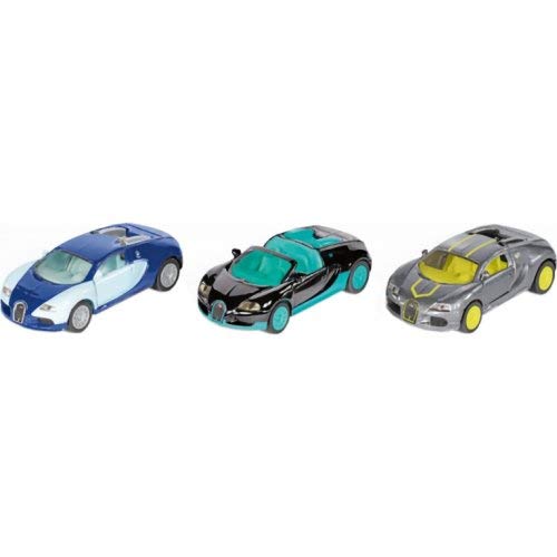 Siku 6213G Bugatti-Set 7 limitiertes Sondermodell 3 Bugattis Box Maßstab 1:55