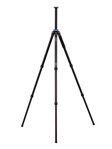 Benro Mach3 Aluminum Tripod – Professional Heavy-Duty Tripod for DSLR & Mirrorless Cameras, 3-Section Twist Lock Legs, Magnesium Casting, and Interchangeable Feet for Ultimate Stability (TMA37AL)