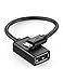 UGREEN Micro USB 2.0 OTG Cable On The Go Adapter Male Micro USB to Female USB for Samsung S7 S6 Edge S4 S3, LG G4, Dji Spark Mavic Remote Controller, Android Windows Smartphone Tablets 4 Inch (Black) primary
