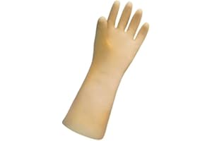 MAPA TRIonic E-194 Tri-Polymer Glove, Chemical Resistant, 0.020" Thickness, 14" Length, Size 6, Non Pigmented (Pack of 12 Pai