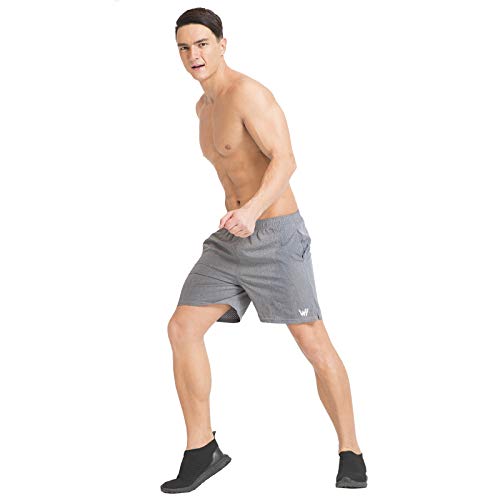 WHCREAT Heren Hardloopshort met mesh Ontwerp voor Sport Gymnastiek - Image 6