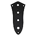 Kmise MI0216 Black Pearl 4-Hole Control Plate for Jazz Bass Guitar 3-Ply