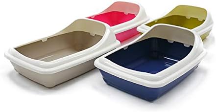 Birba Large Tray with Rim Assorted, Assorted,Blue,Green,Red