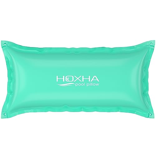 Photo 1 of HOXHA 4x8FT Pool Pillows for Above Ground Pools Water Floating Pool Cover Air Pillow for Closing Winter