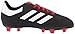 adidas Unisex-Kid's Goletto VI Firm Ground Football Shoe, Black/White/Scarlet, 12K M US Little Kid