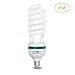 MOUNTDOG 45W Photography Softbox Light Bulbs 5500K Full Spectrum CFL Daylight for Photo Video Studio Lighting-Pure White