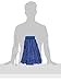 Amazon Basics Commercial Microfiber Tube Mop Head, 5 Inch Headband, Medium, Blue, 6-Pack