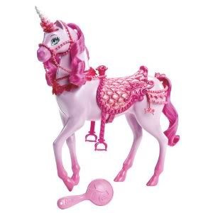 Toy / Game Barbie Princess Unicorn - Pink With Colorful Wavy Mane And Sparkly Horn - Collect Them All!