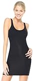 RED HOT SPANX Sleek Slimmers Medium Control Slip, L, Black