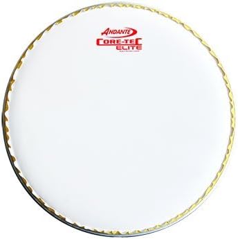 Andante Core-Tec Elite Drum Head (White)