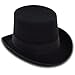 Belfry Mens Top Hat Black Medium