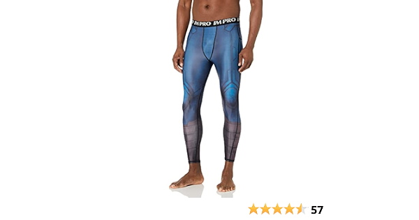 2 Pocket Captain America Leggings 3D 
