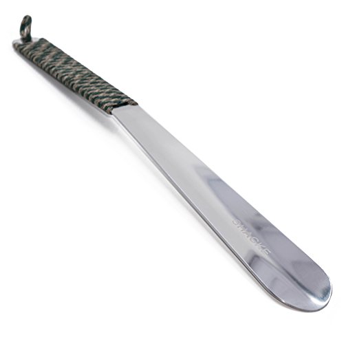 Men shoe horn - 15   shoehorn w/ paracord handle (green…