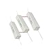 Cement Resistor,Ltvystore 30Packs 10W 10 Ohm 5% Wound Fixed Ceramic Cement Resistors Resistance 1.9