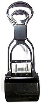 Santosh Enterprises Portable Handle Pooper Scooper for Large Breed Pet Dog and Cat Animal Waste (Black, Large)