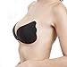 Aedo Push Up Reusable Invisible Bra Women's Strapless Adhesive Cup Bra (Cup C, Black)