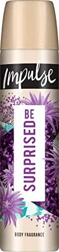 Impulse Be Surprised Body Spray 75ml Pack of 6 Deodorant For Women