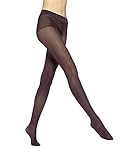 No Nonsense Women's  Opaque Seamless Tight,  Black,  X-Large