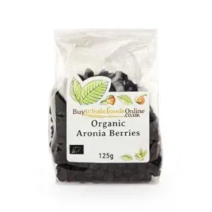 Buy Whole Foods Organic Aronia Berries (Chokeberry) (125g)