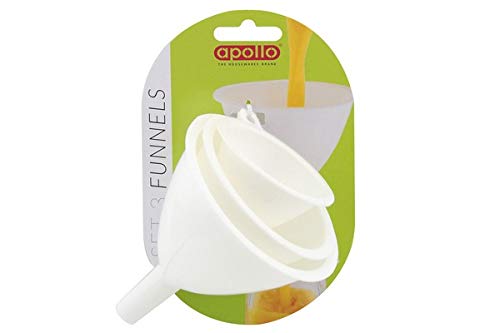 APOLLO Funnels set3, Multi-Colour, 17x11.3x10