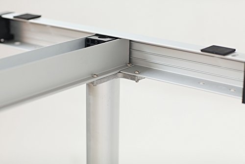 ApexDesk B016Z1U34K Vortex Series Electric Height Adjustable Desk Frame with Memory Controller - Pair with Own Tabletop, Base Only, Silver/Black