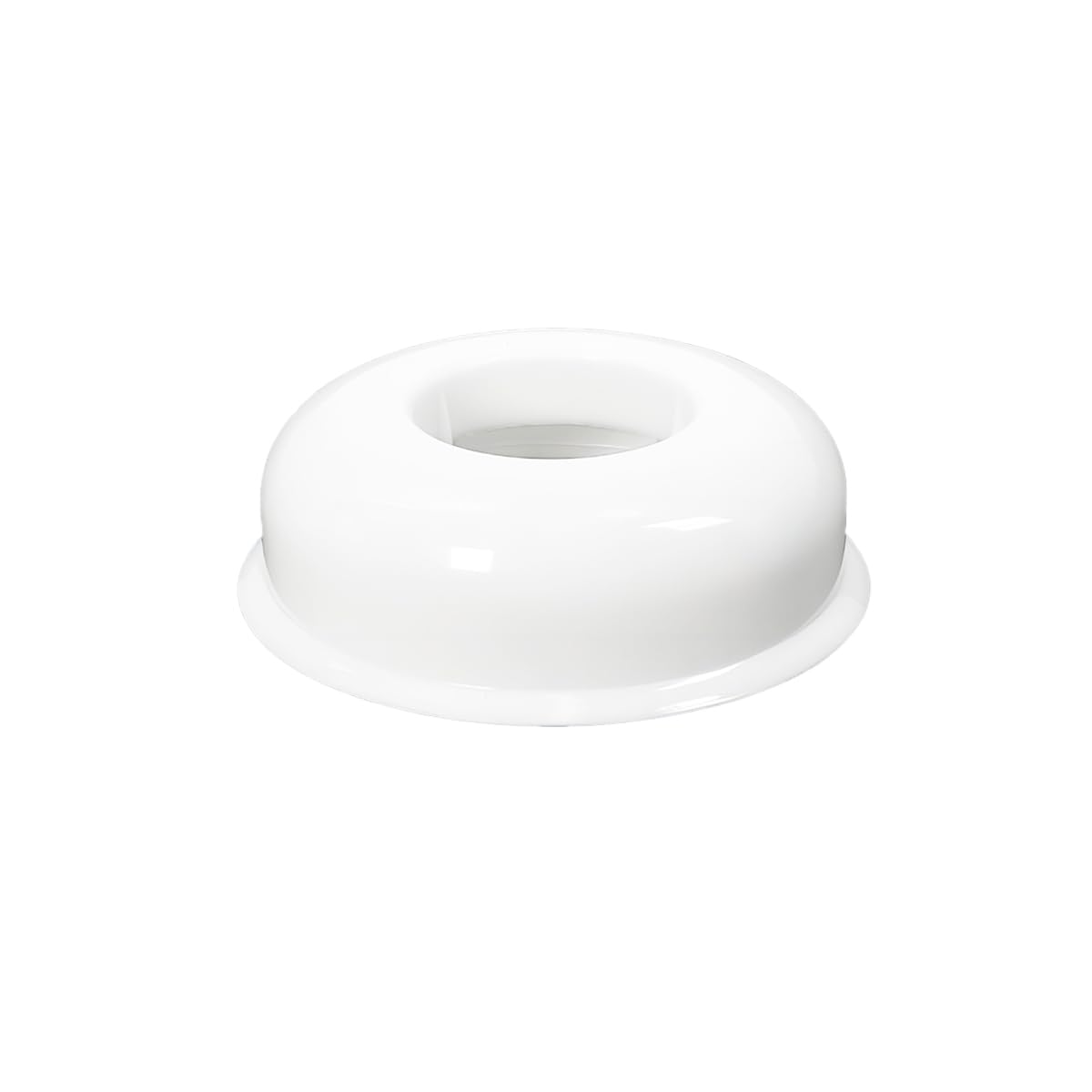 Qrity 1 PCS Pipe Cover Decoration, Plastic Pipe Covers, Suitable for use with 50mm PVC Downpipes (White)