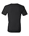 Canvas Unisex stylish Deep V-Neck jersey - BLACK - Large