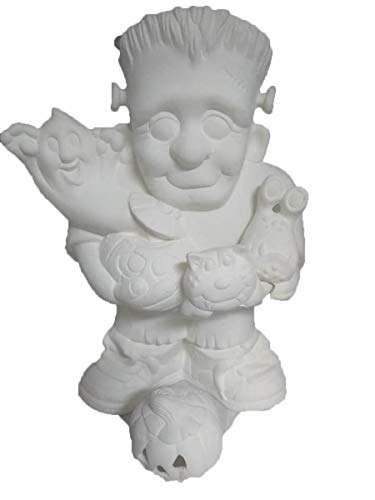 Frankie Jr 11" Ceramic Bisque, Ready to Paint